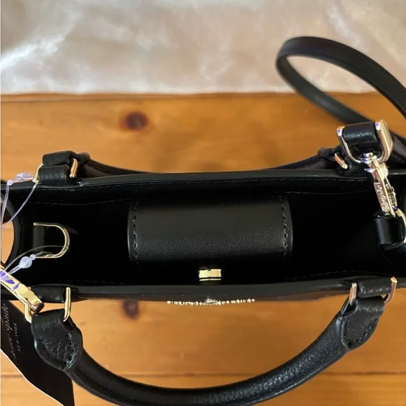 Kate Spade Black Crossbody Bag with Silver Details - Picture 11 of 13